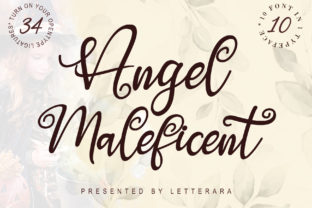 Angel Maleficent: A Typeface for Bold Web Headers