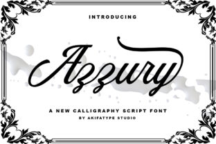 Azzury: The Script Font That Elevates Campaign Clarity