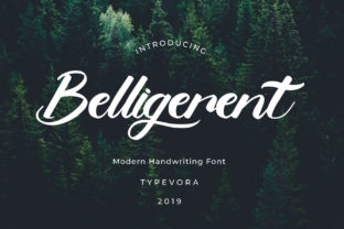 Belligerent: The Script Font That Stops the Scroll