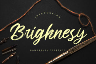 Brighnesy: A Charming Script Font for Modern Branding