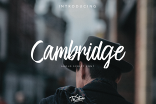 Cambridge: A Handwritten Font for Bold Branding