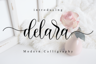 Delara: A Refined Script Font for Editorial Design