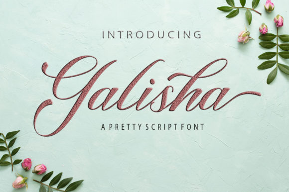 Galisha Font: Elegant Script for Editorial Design