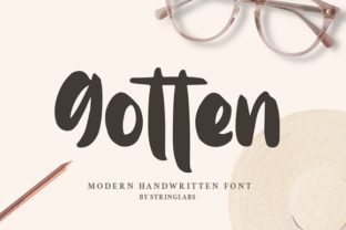 Gotten: The Script Font for Scroll-Stopping Design