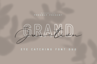 Grand Junction Duo: A Premium Typeface for Branding
