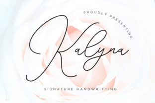 Kalyna: A Handwritten Font for Memorable Brands