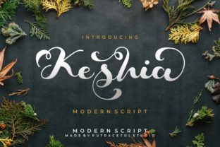 Keshia Typeface: A Designer’s Guide to Charming Script Fonts