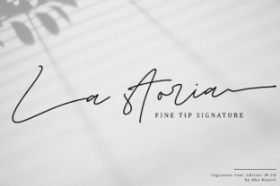 La Storia: The Authentic Script Font for Handmade Brands