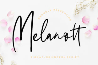 Melanott Font Review: A Sweet Script for Modern Brands