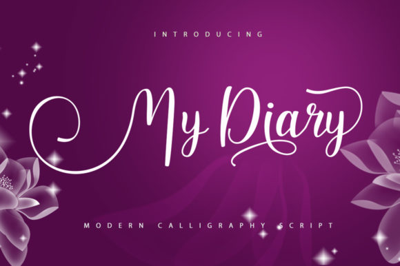 My Diary Font: A Handwritten Typeface for Makers