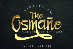 Osmane: The Script Font That Elevates Brand Identity
