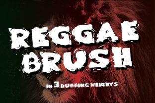 Reggae Brush Typeface for Authentic Branding