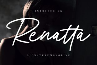 Renatta: A Script Font for Scroll-Stopping Visuals