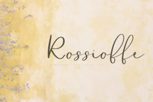 Rossioffe: The Script Font for Scroll-Stopping Design
