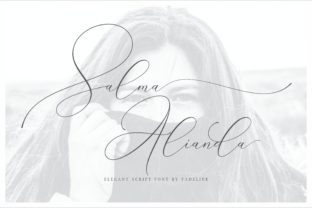 Salma Alianda: A Timeless Script Font for Editorial Design