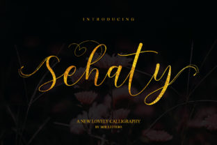 Sehaty: An Elegant Handwritten Font for Branding