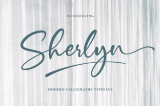 Sherlyn: The Modern Script Font for Clear Campaigns