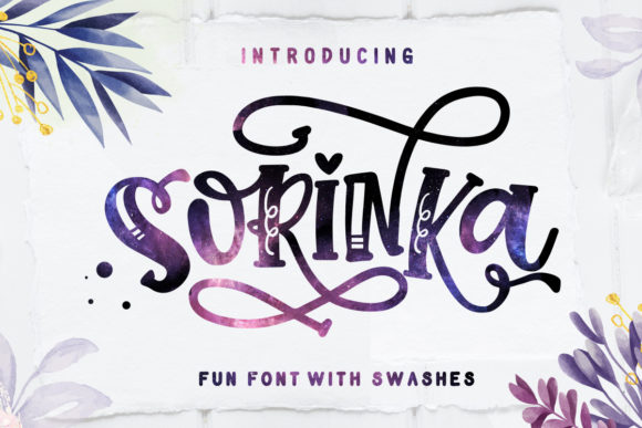Sorinka: A Script Font That Elevates Campaign Visuals