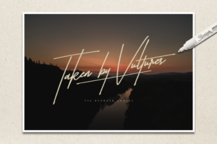 Taken by Vultures: A Typeface for Bold Marketing