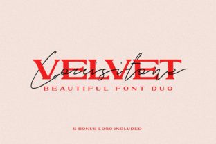 Velvet Lousitone Duo Font Review for Campaigns