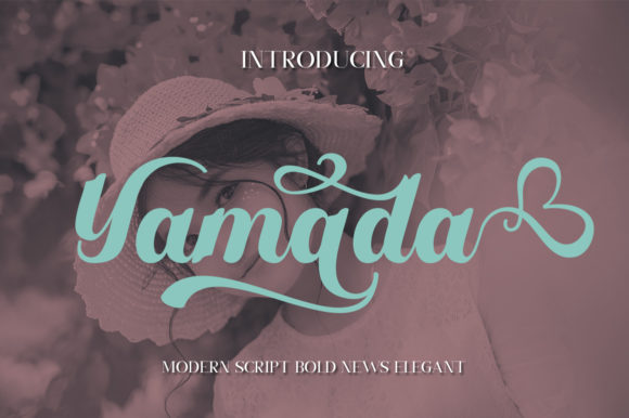 Yamada: A Handwritten Font for Crafters